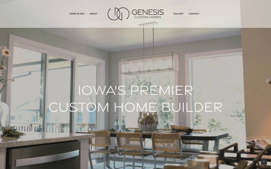 genesishomesia.com: website built by Scroll