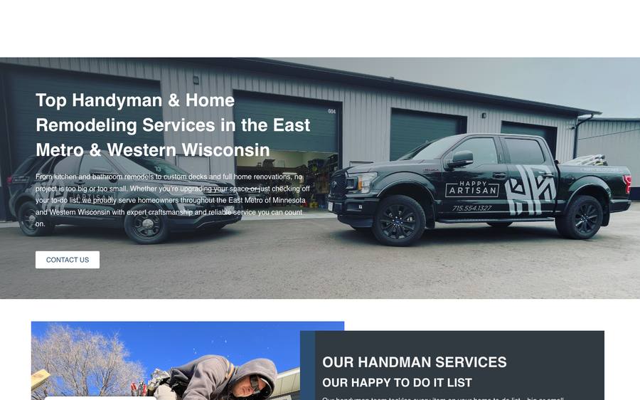 happy-artisan.com: website built by Scroll