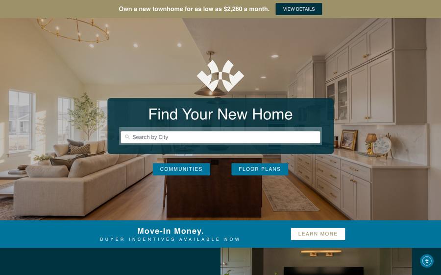 henrywalkerhomes.com: website built by Scroll
