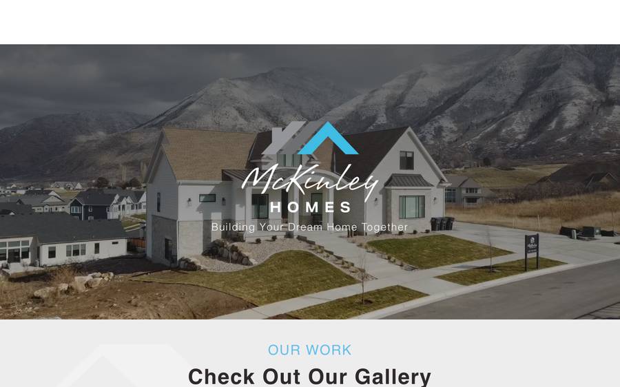 mckinley.homes: website built by Scroll