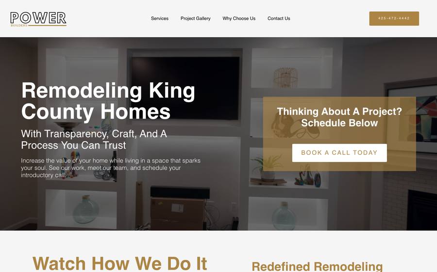 powerbuildersconstruction.com: website built by Scroll