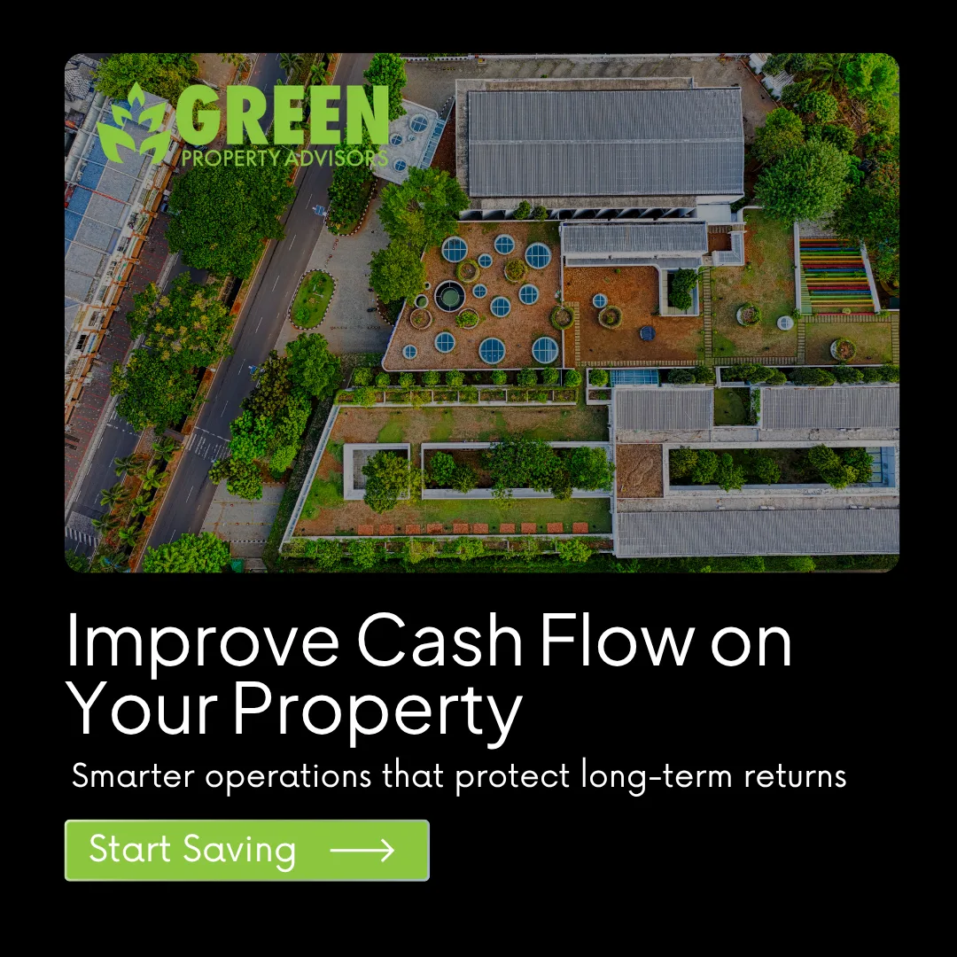 Static ad Scroll produced for Green Property Advisors